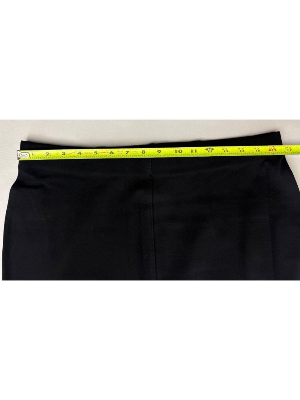 Express Womens Black Ponte Pencil Tailored Stretchy PullOn Seamless Skirt Size L - Picture 9 of 10